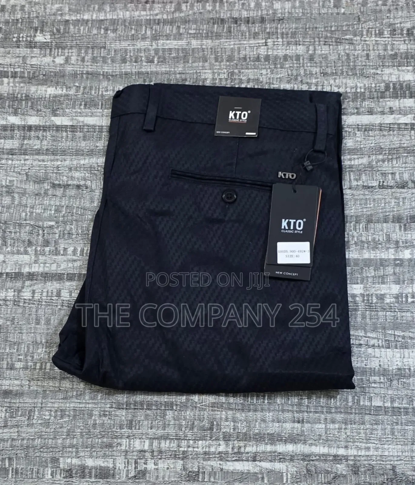 Quality Casual Checked Dark Colors Men Official Trouser