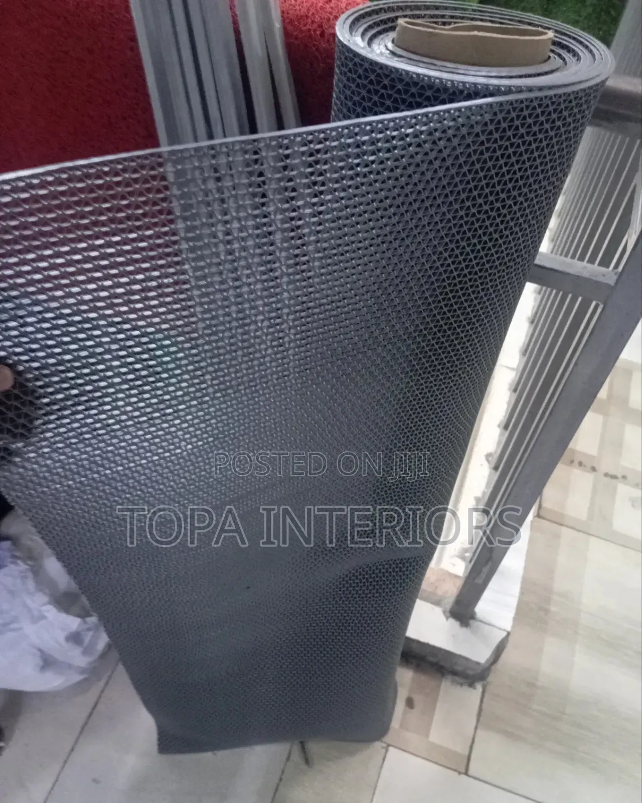 Perforated Slip Resistant PVC Antislip Rubber Mats for Slippery Floors