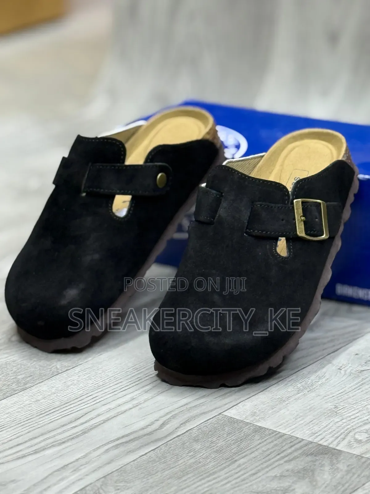 Leather/Suede Clogs