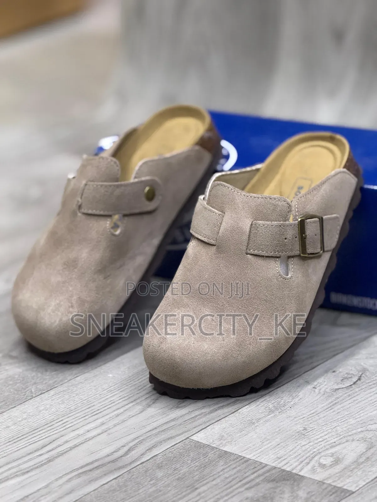 Leather/Suede Clogs