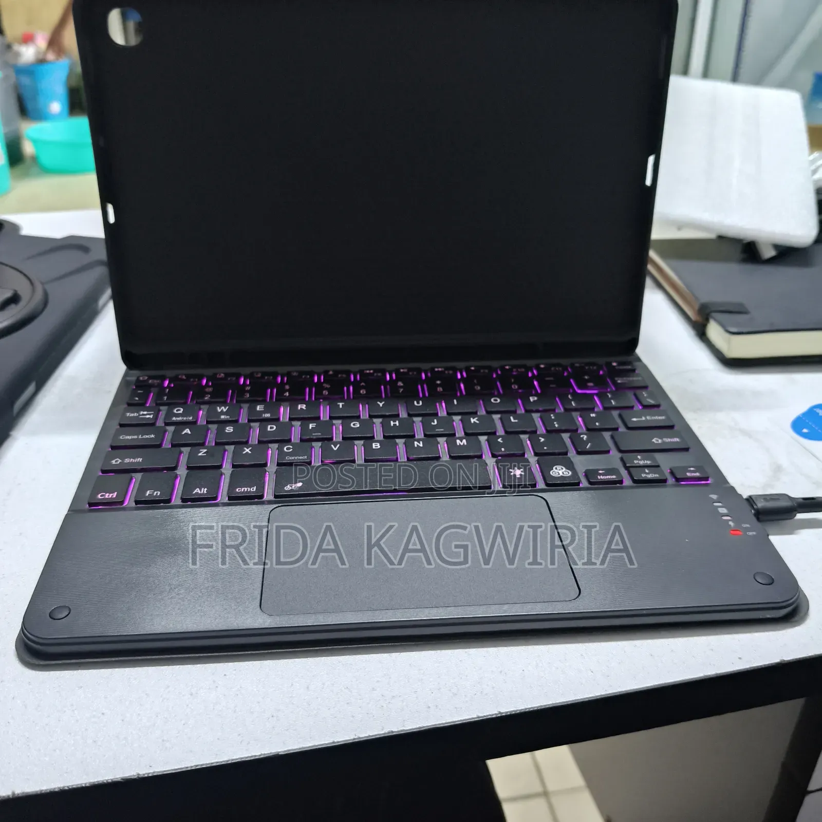 Samsung Tab S6lite Smartkeyboard Case (Touchpad Penslot And Backlight)