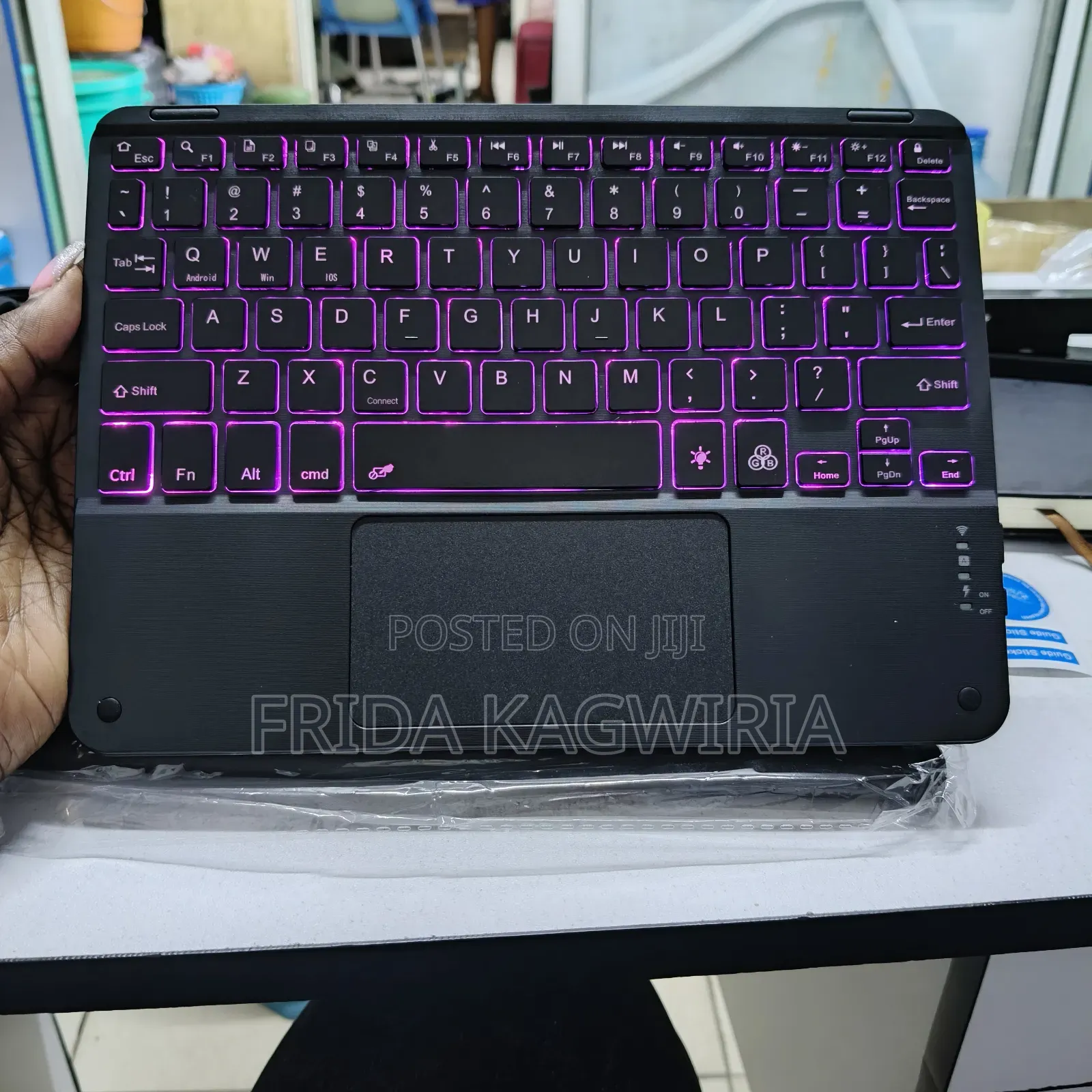 Samsung Tab S6lite Smartkeyboard Case (Touchpad Penslot And Backlight)