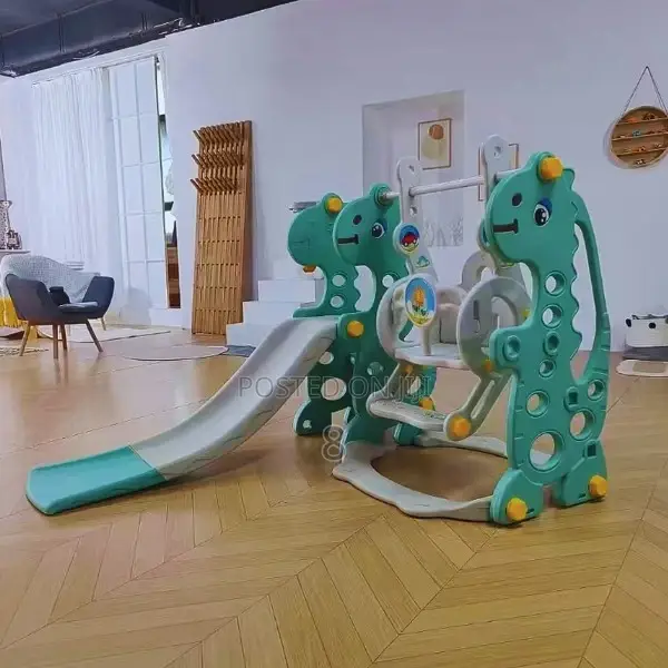 Kids Slide Playset: Children's Indoor or Outdoor Playground Baby Slide