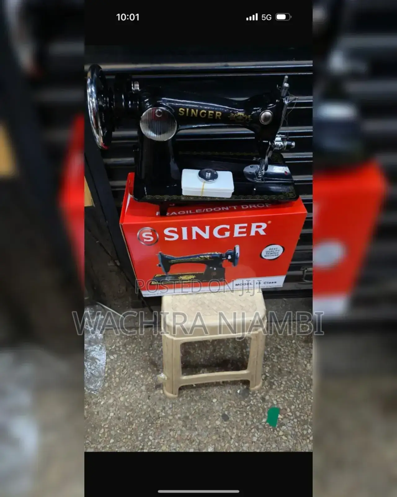 Singer Model 15 Class Sewing Machine.