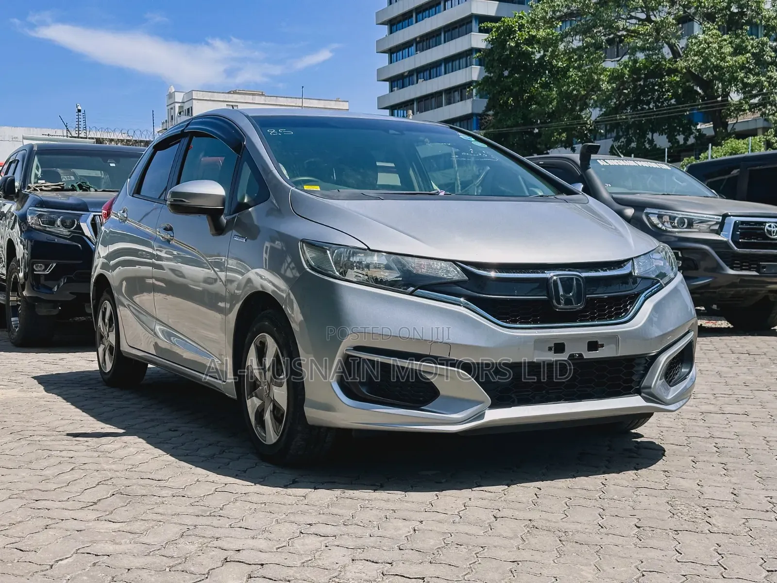Honda Fit 2018 Silver