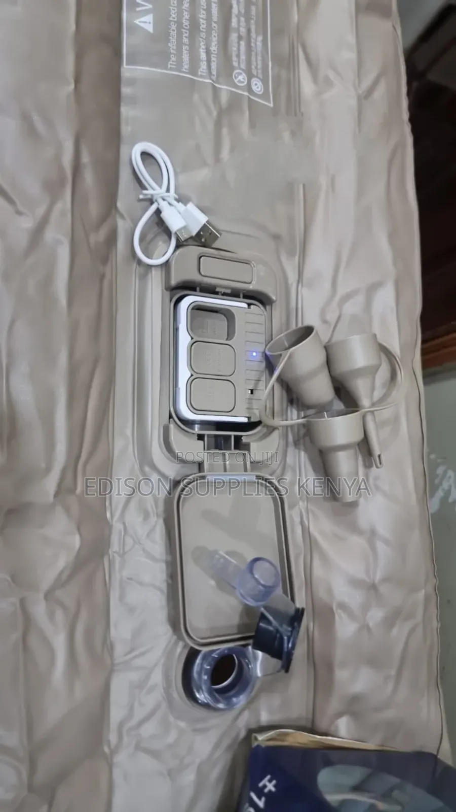 Inflatable Mattress With Pump Thick Air Mattress for Camping Home