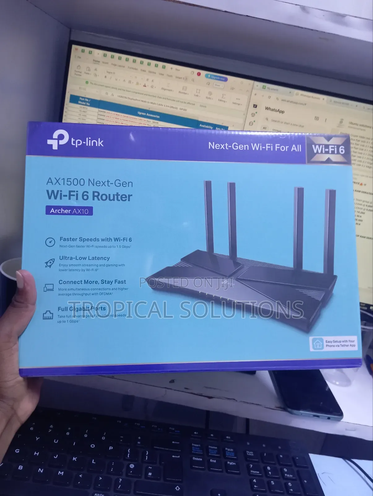 Archer Ax10 Router Tp-Link Wifi 6