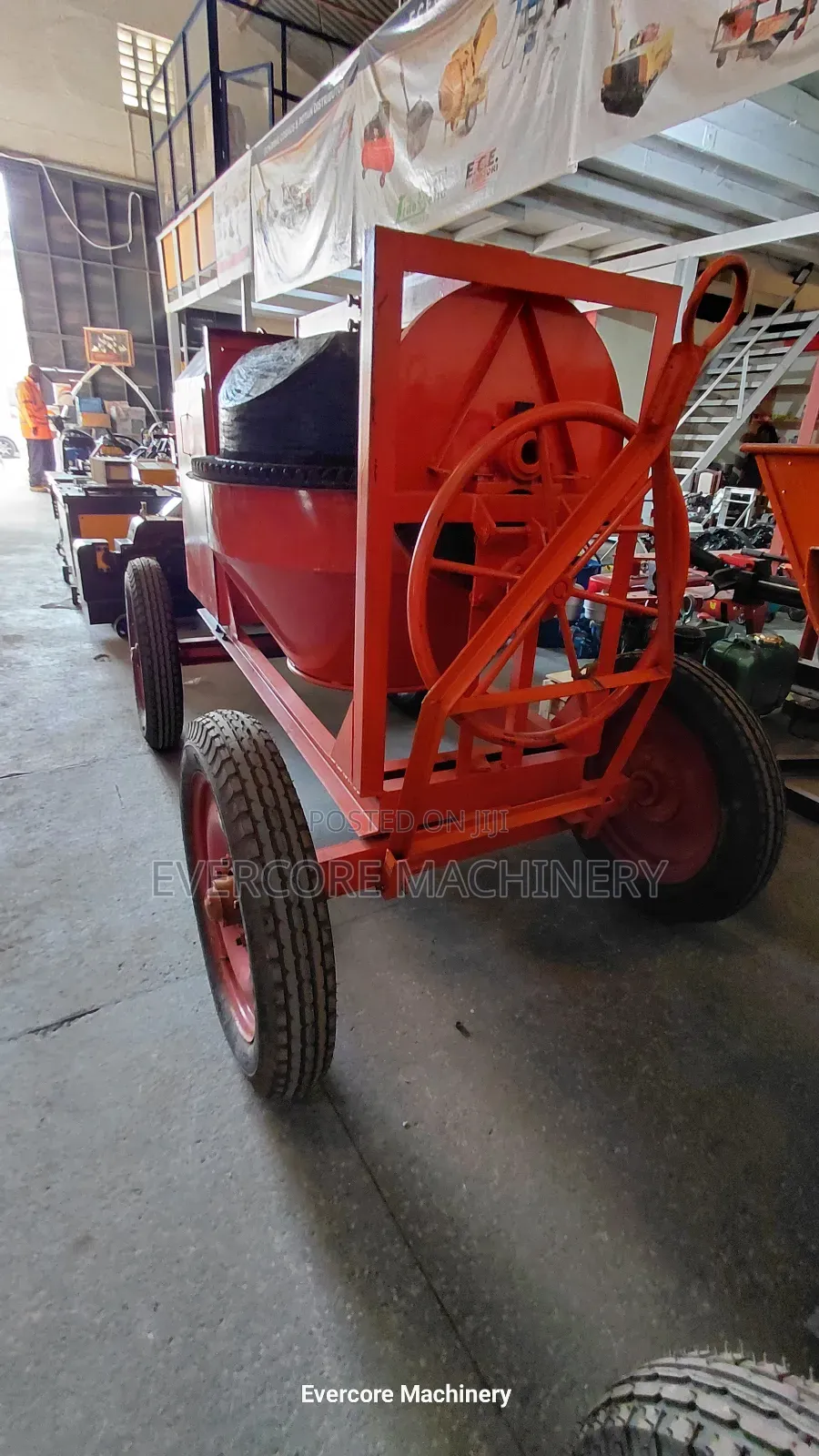 Titan 500litres Diesel Concrete Mixer Machine With Engine.