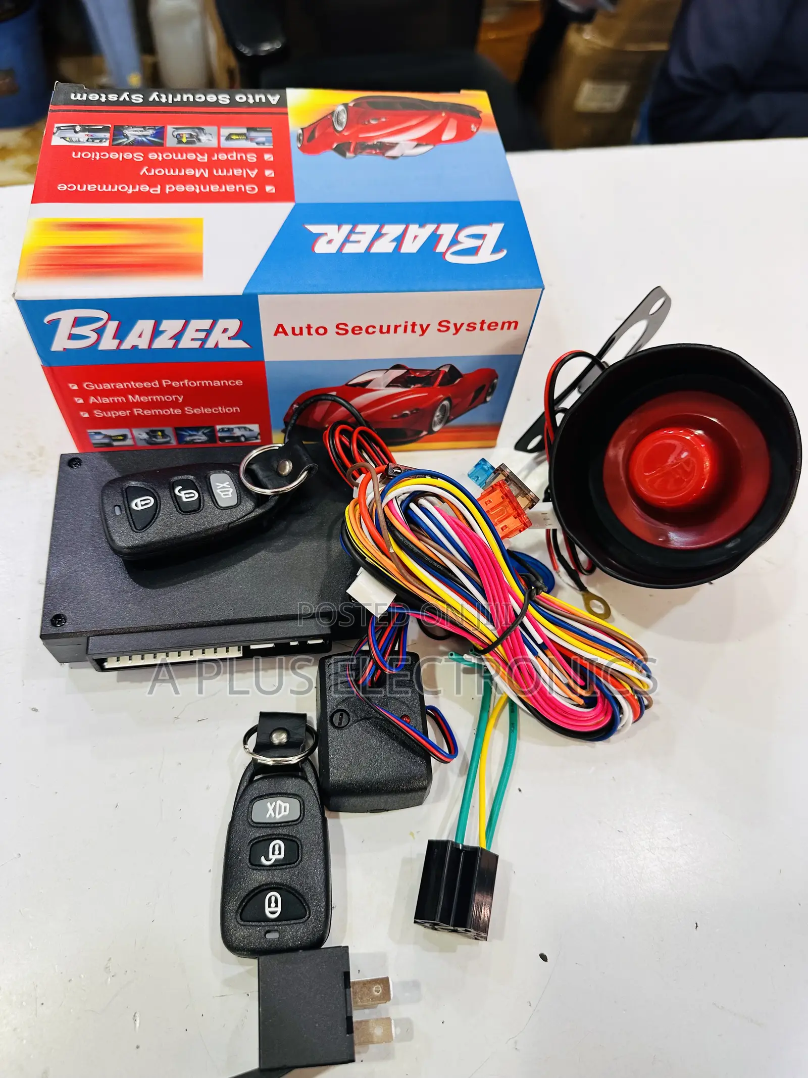 Bluetooth Car Alarm-Blazer L3000 | Smart Anti-Theft Security System