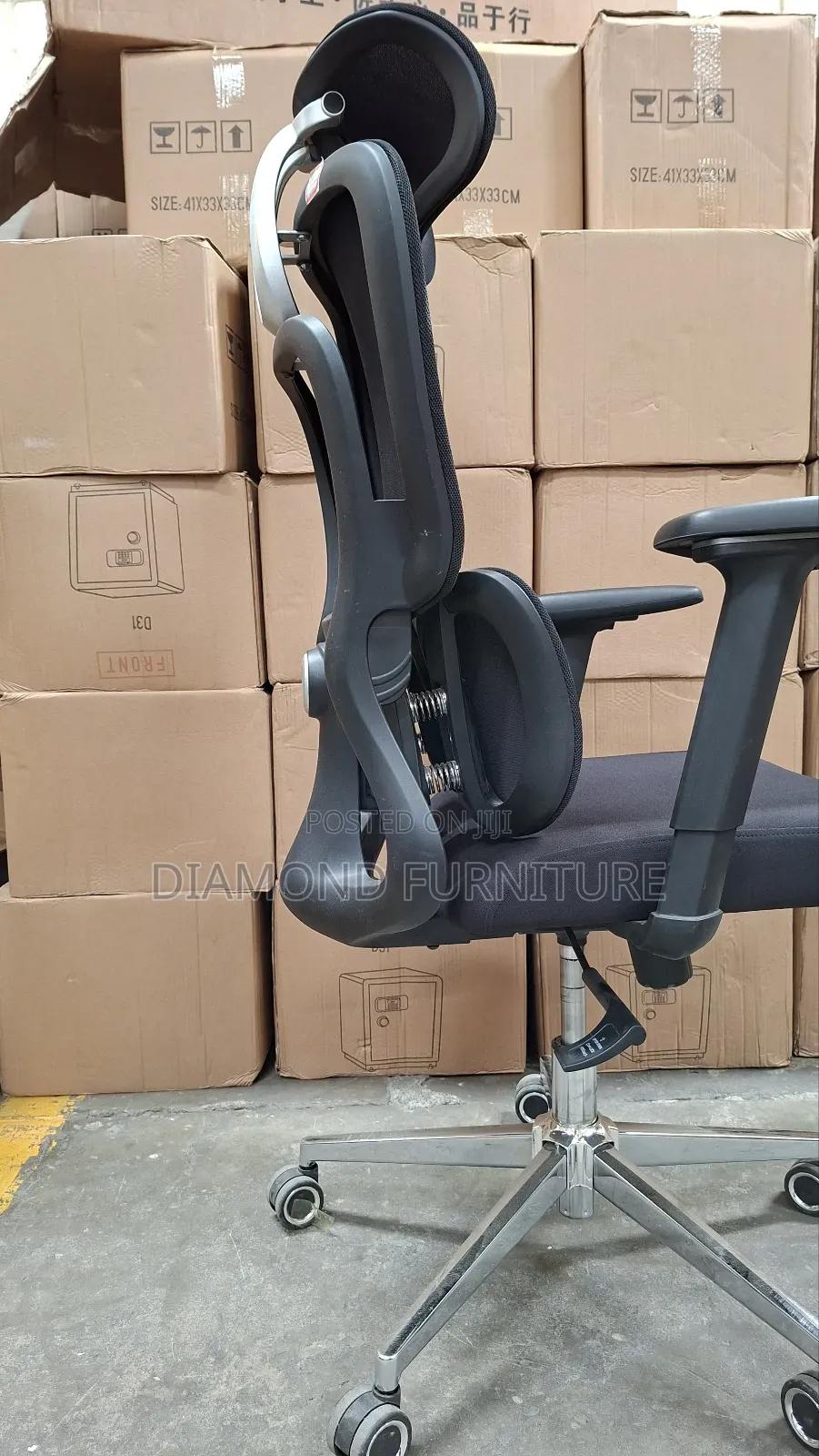 Orthopedic Executive Office Chair – Adjustable Comfortable