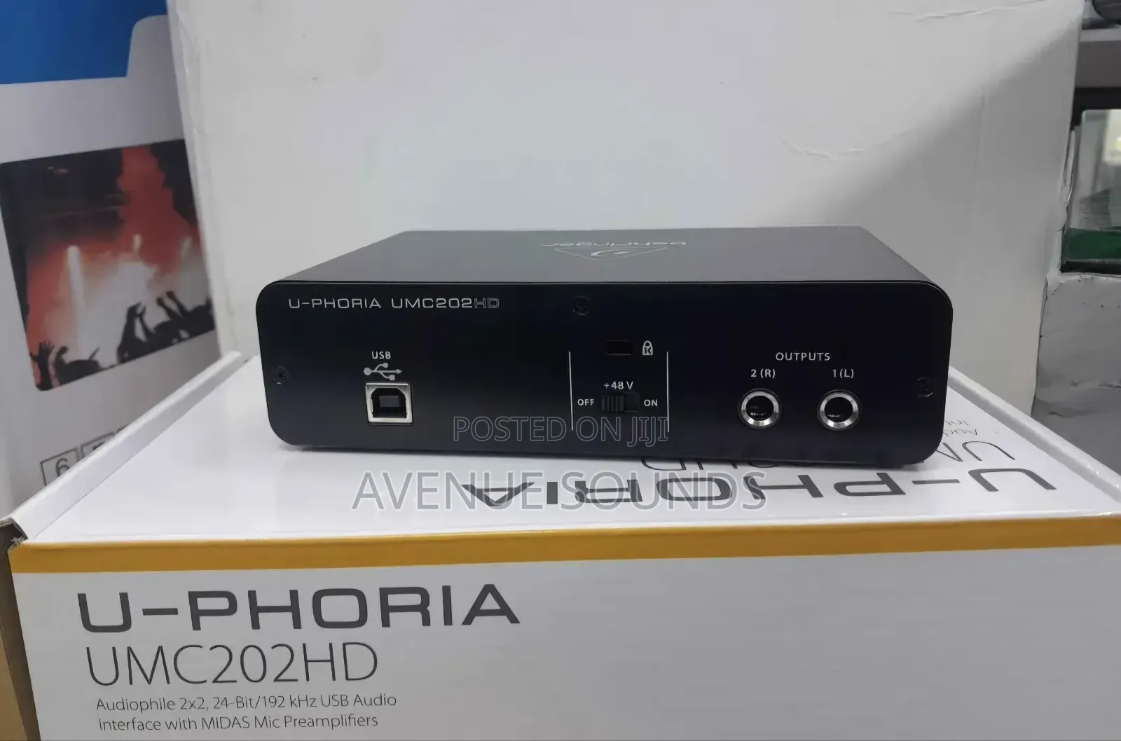 Behringer U-phoria Umc202hd Usb Audio Interface