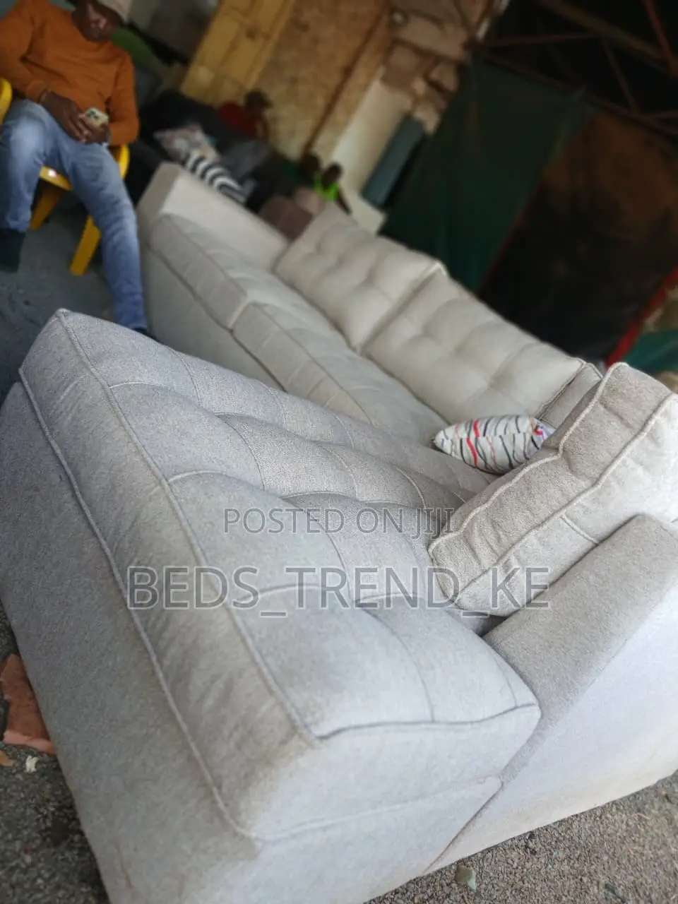 Fancy Corner Sofa 6 Seater