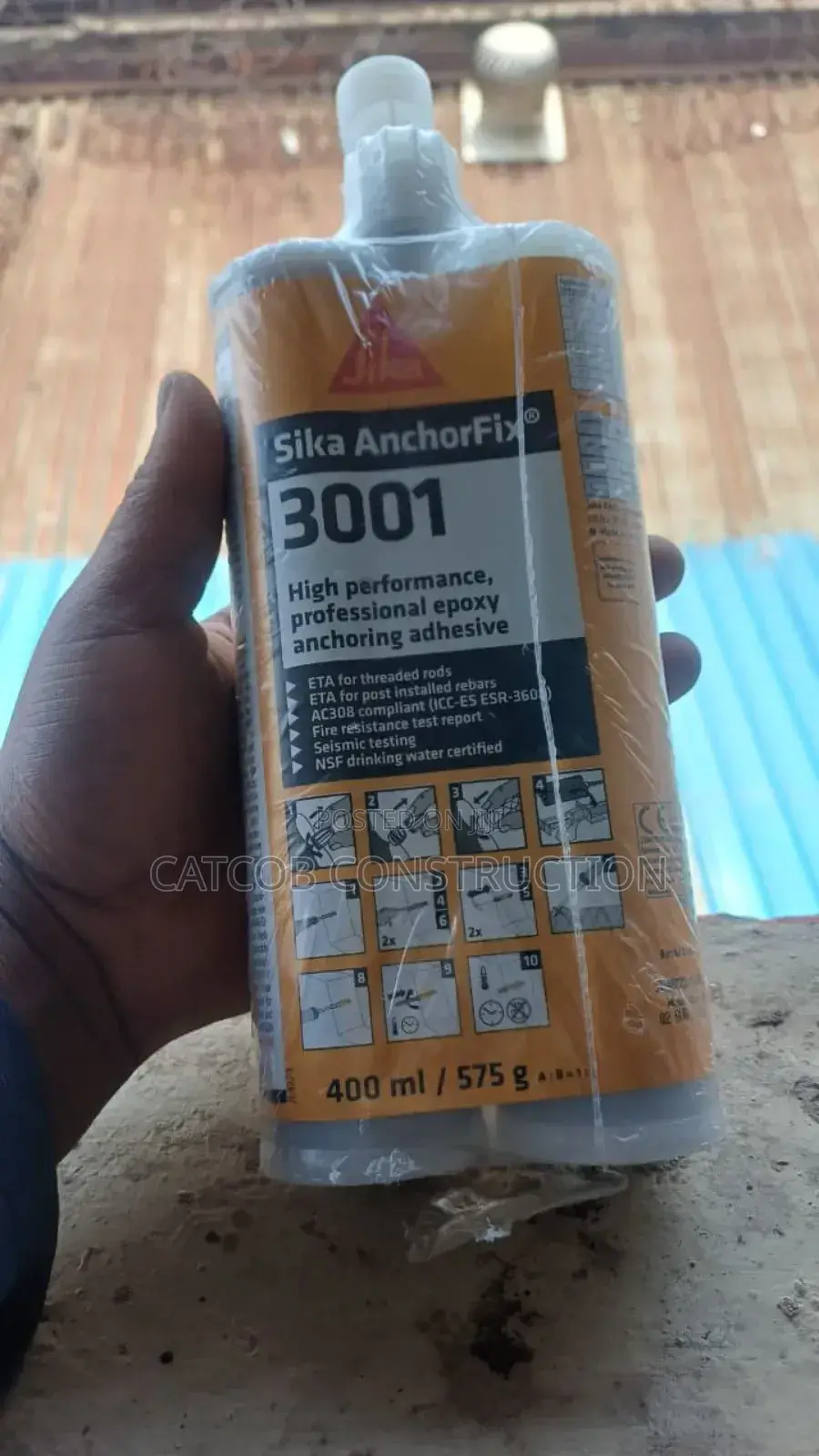 Sika Anchor Fix 3001