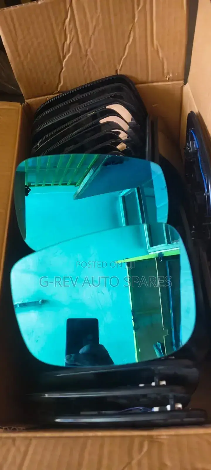 Mazda Cx5 Blue Mirror Glass
