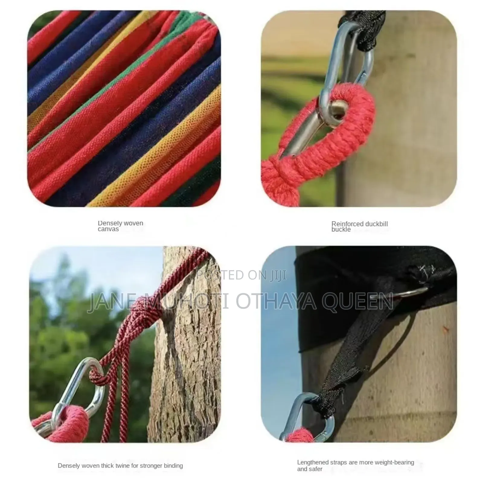 *Stripped Outdoor Hammock *