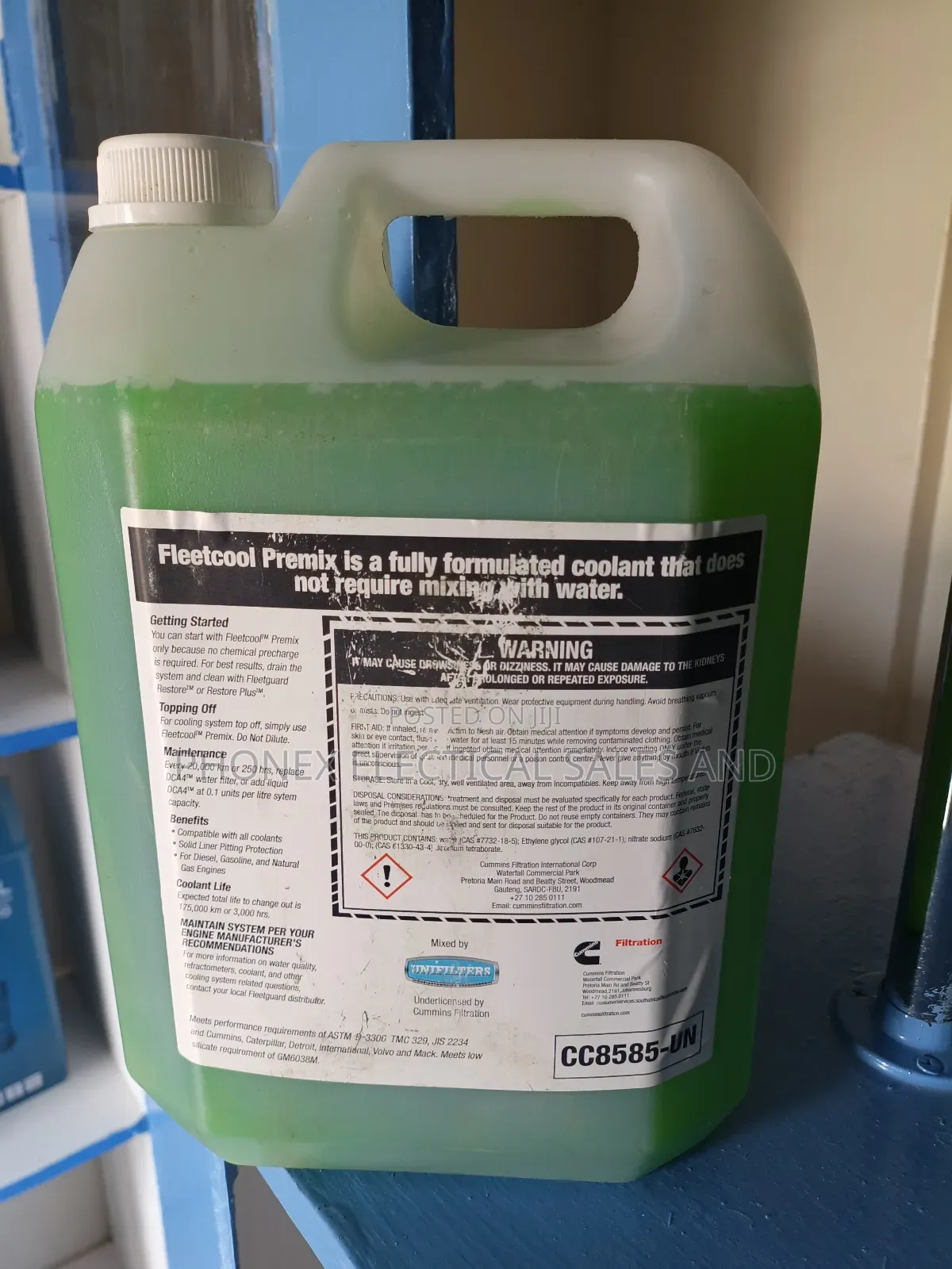 Coolant for Services