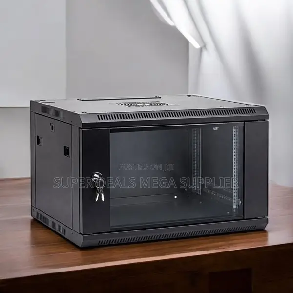 6u Wall Cabinet, Easy Assembly and Heavy Duty Steel Nuts