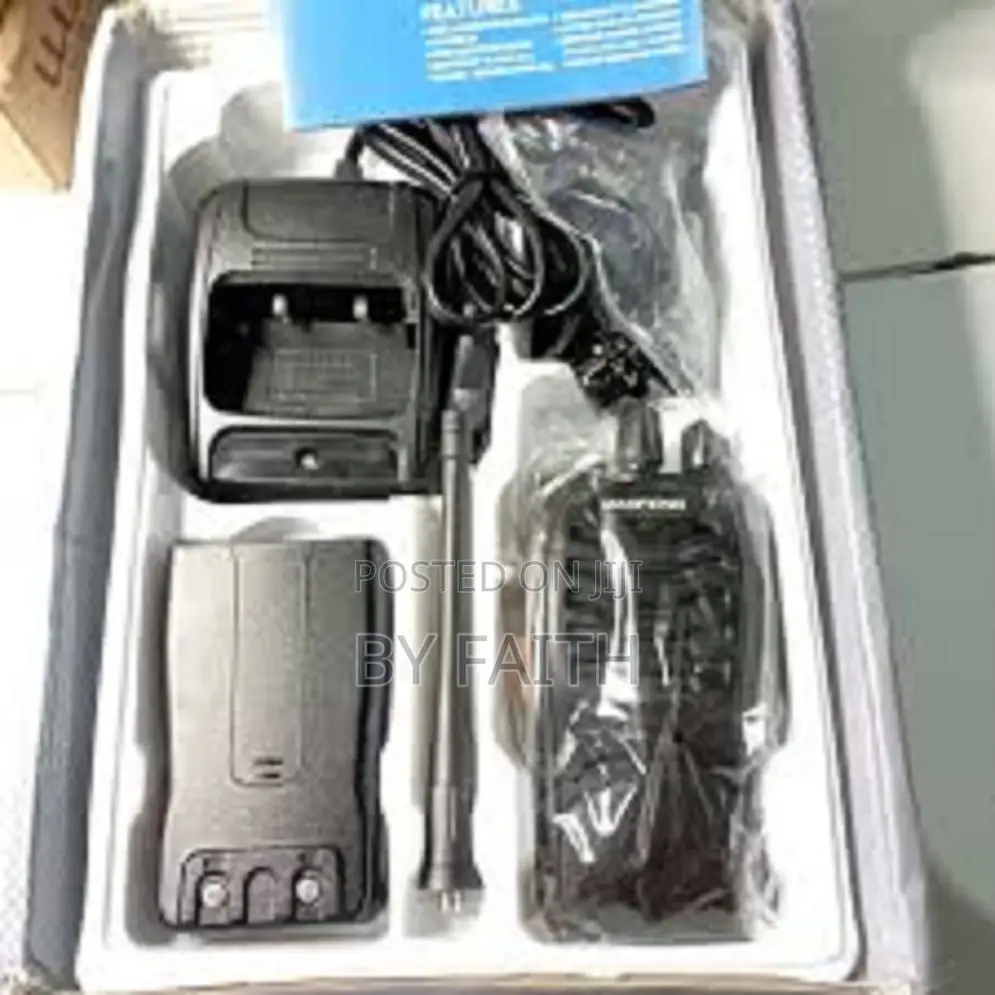 Bf-888s Walkie Talkie Radio Call 2 Pieces High Quality 3-5km Range Kit