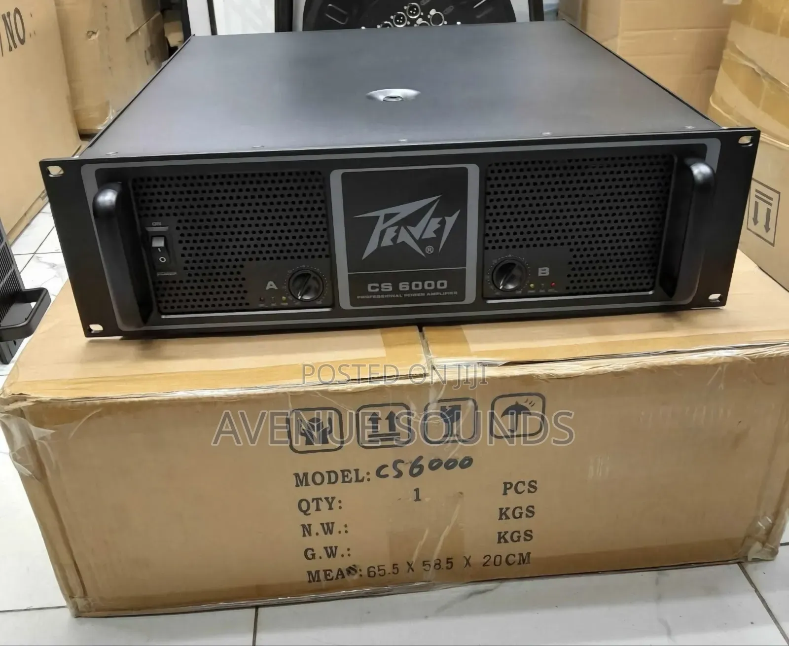 Peavey Cs 6000 Power Amplifier