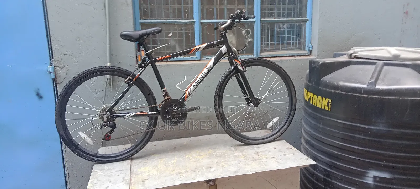 Ex Uk Size 26 Mentor Black Bicycle