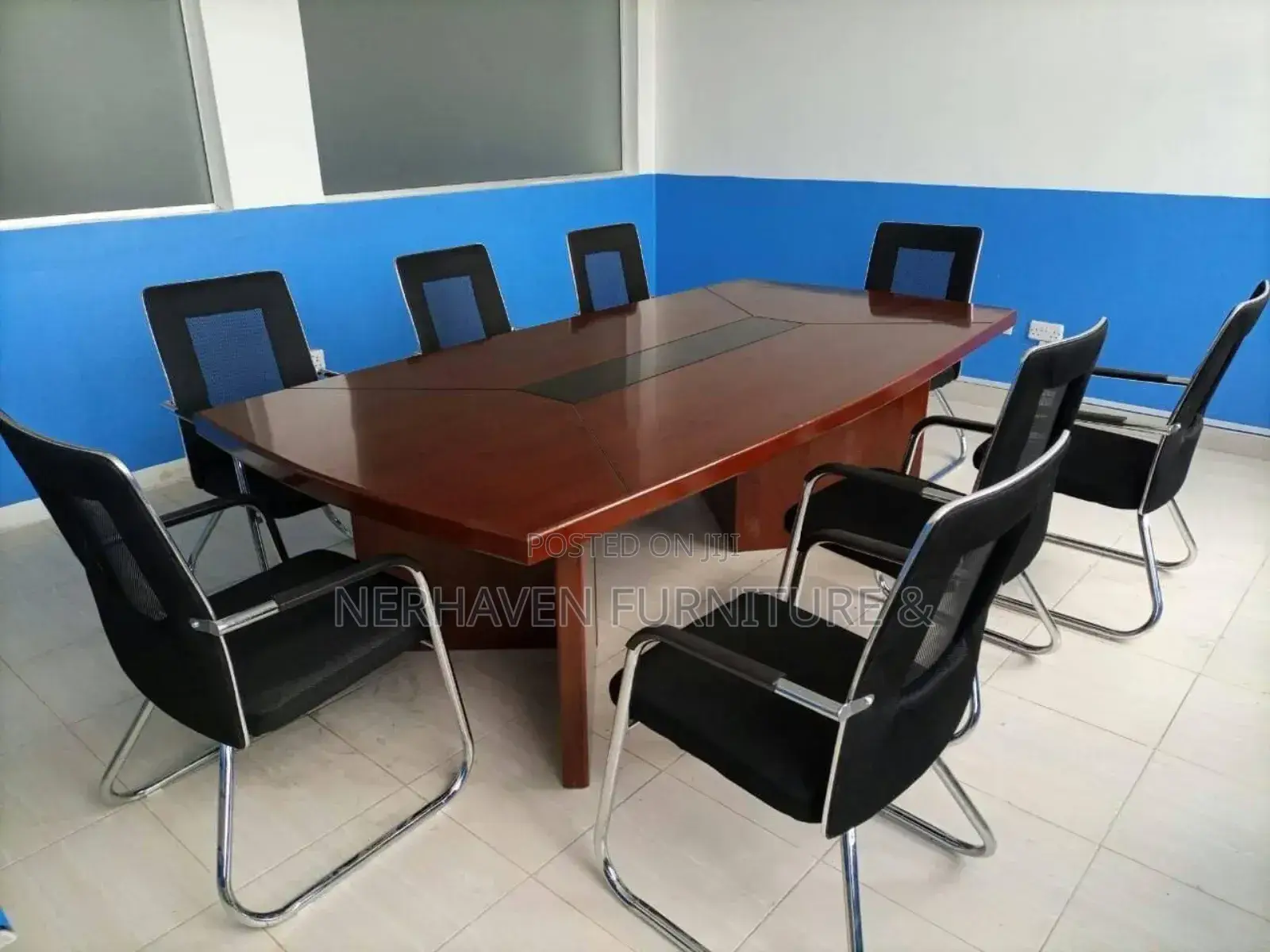 Corporate Boardroom Table – Professional Finish