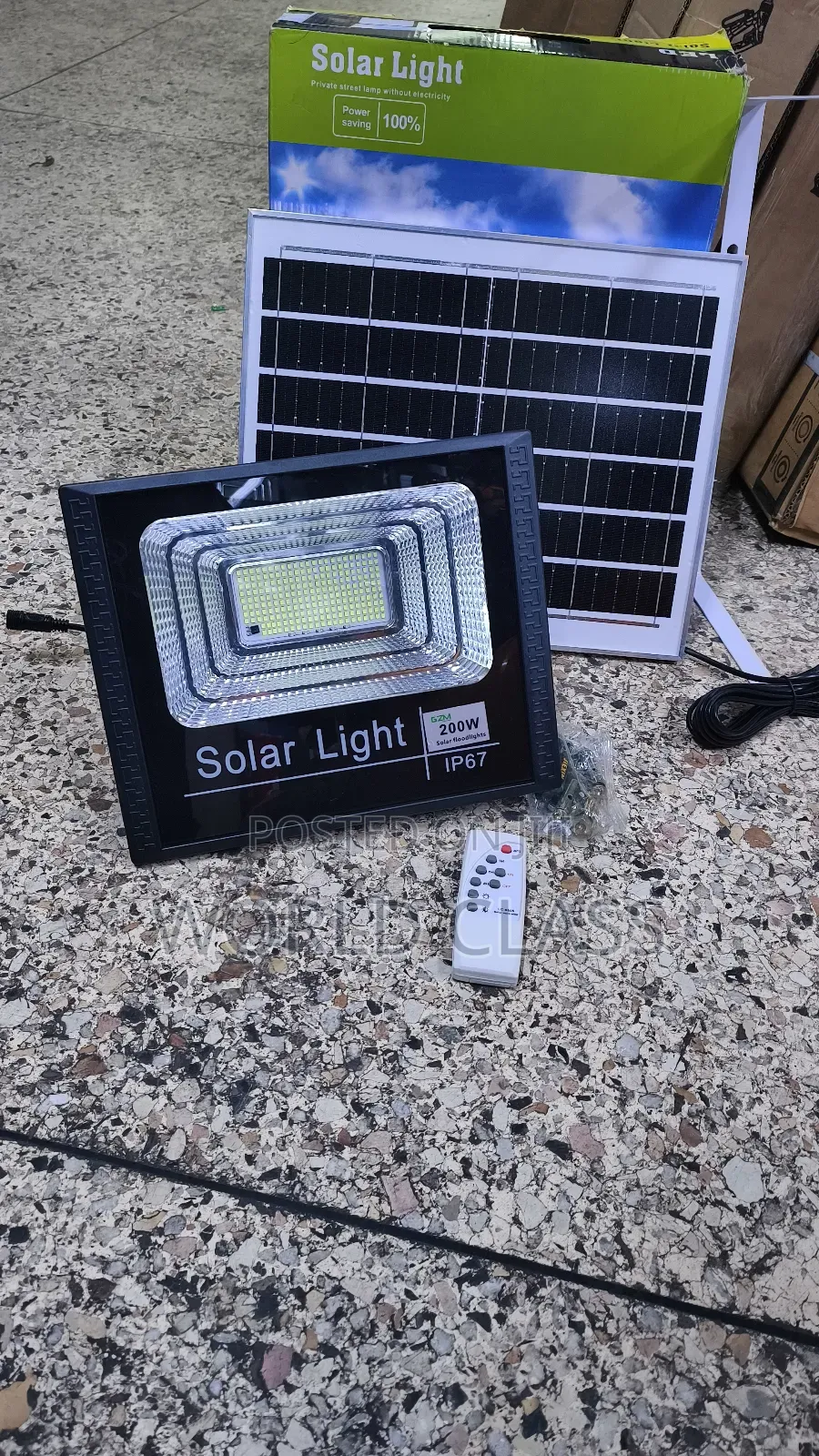 Jsot Floodlight 200w Salar Light 