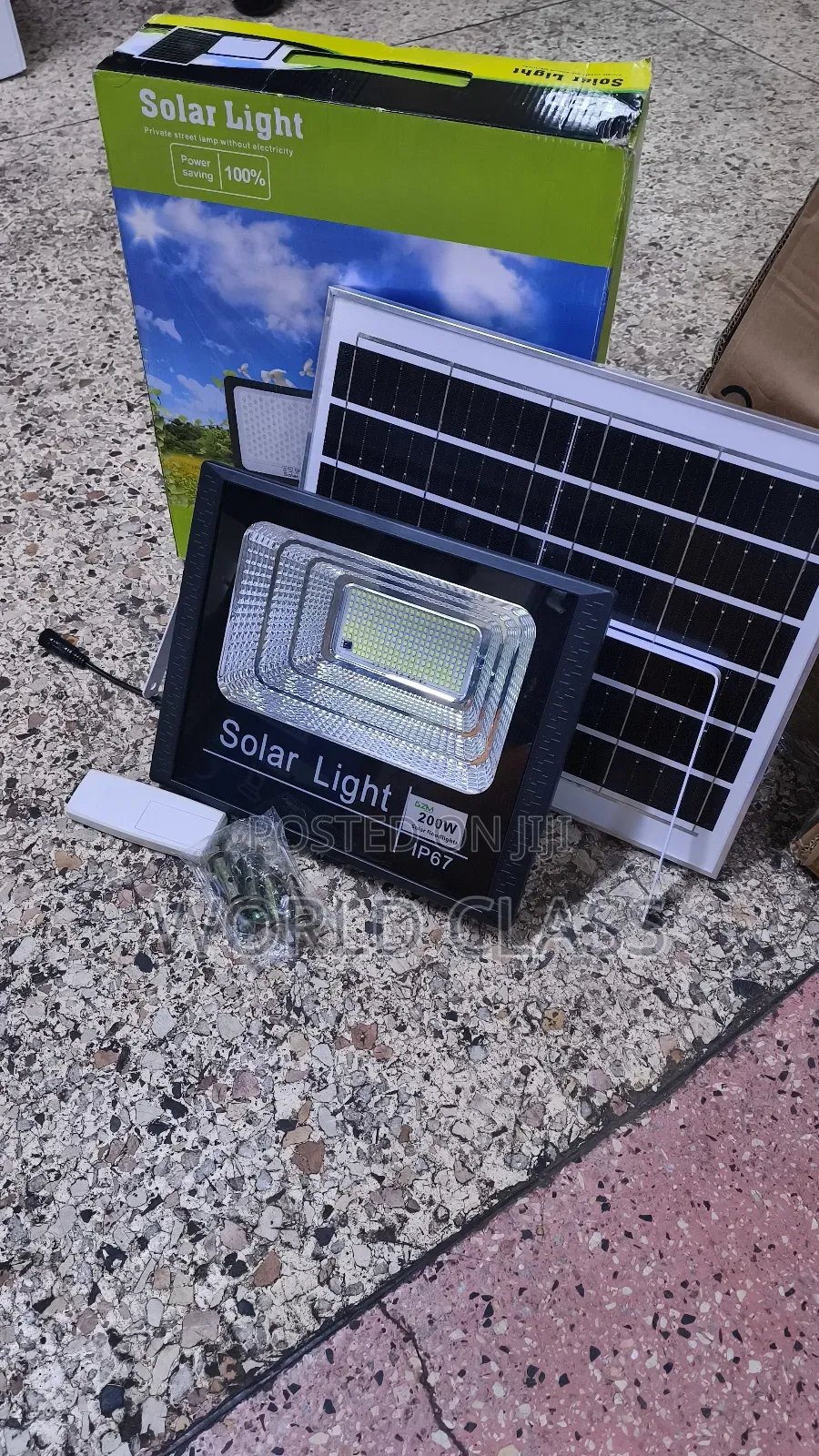 Jsot Floodlight 200w Salar Light 