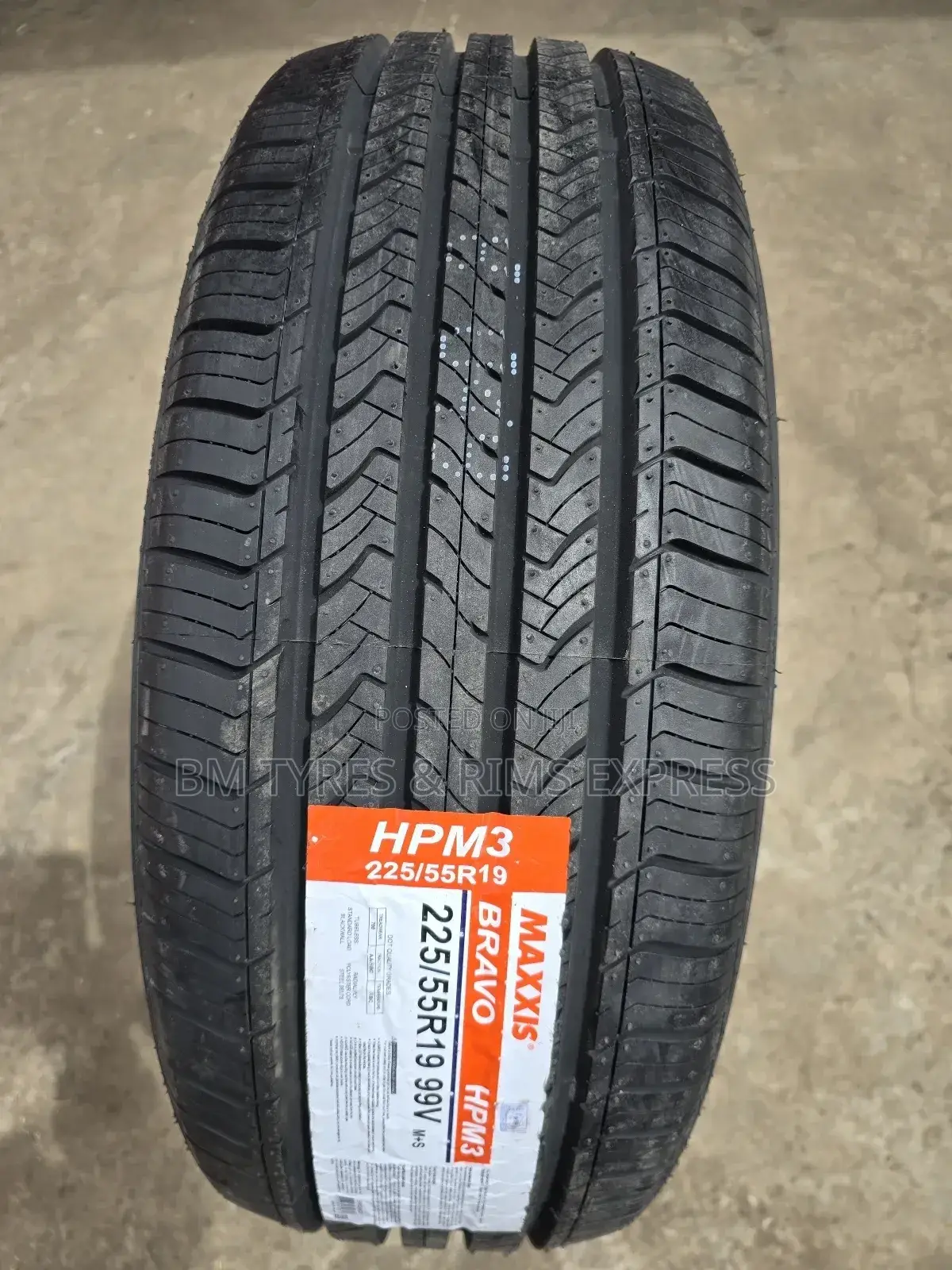 225 /55 R19 Maxxis (Mph3) Thailand.