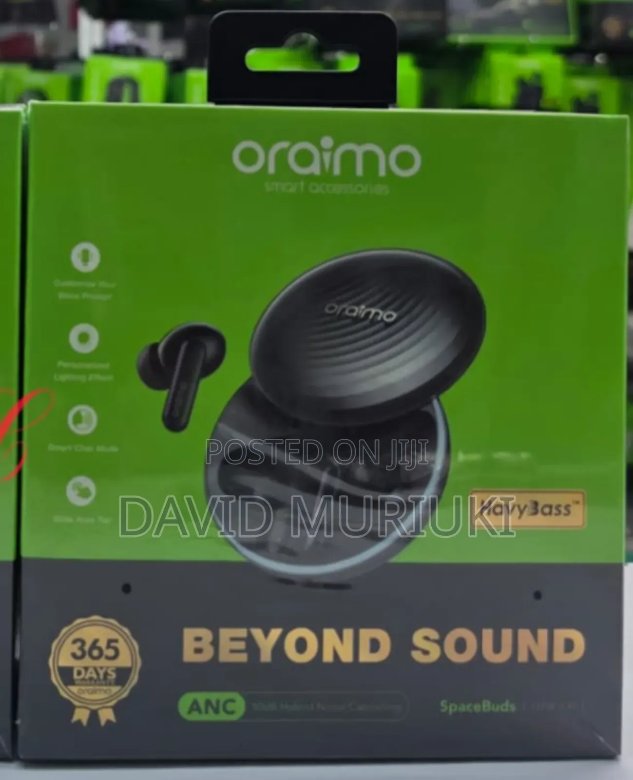 Oraimo Spacebuds Otw-630 Anc 50db Hybrid Noice Cancelling Beyond