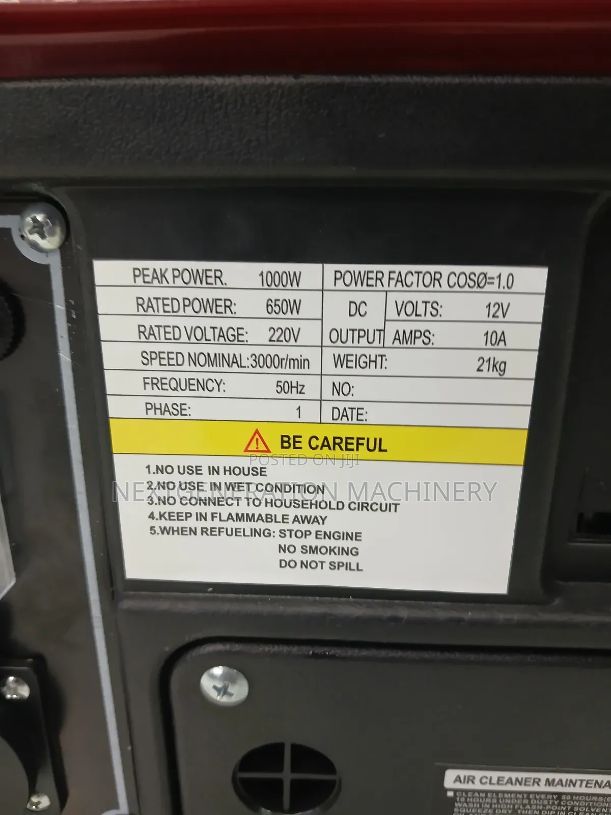 Honda Ep1000 Portable Generator