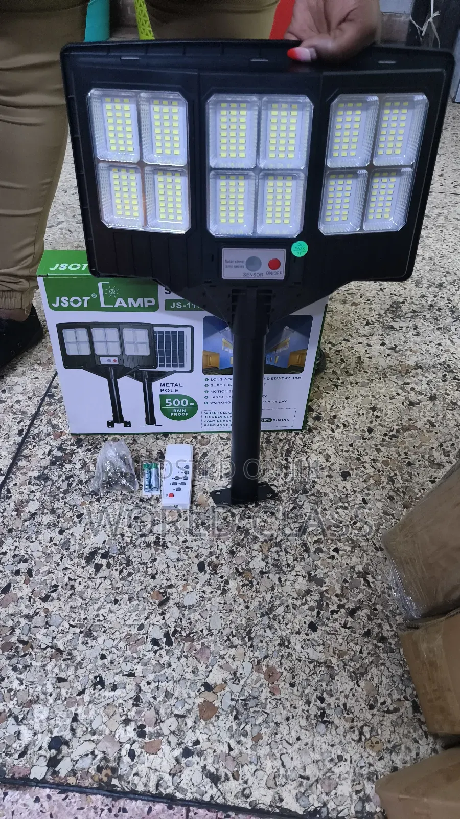 Jsot 115 Solar Floodlight 500w 
