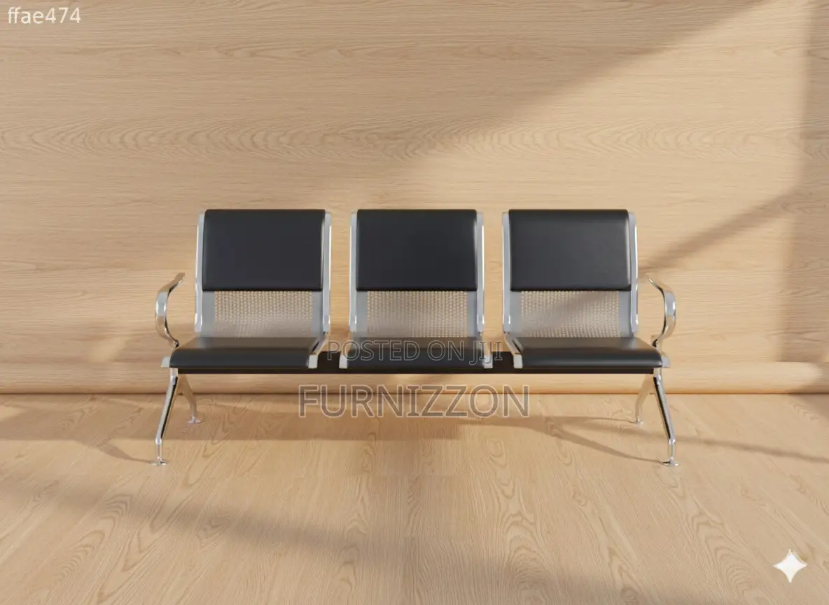 Durable Modern 3-Seater Recliner Bench
