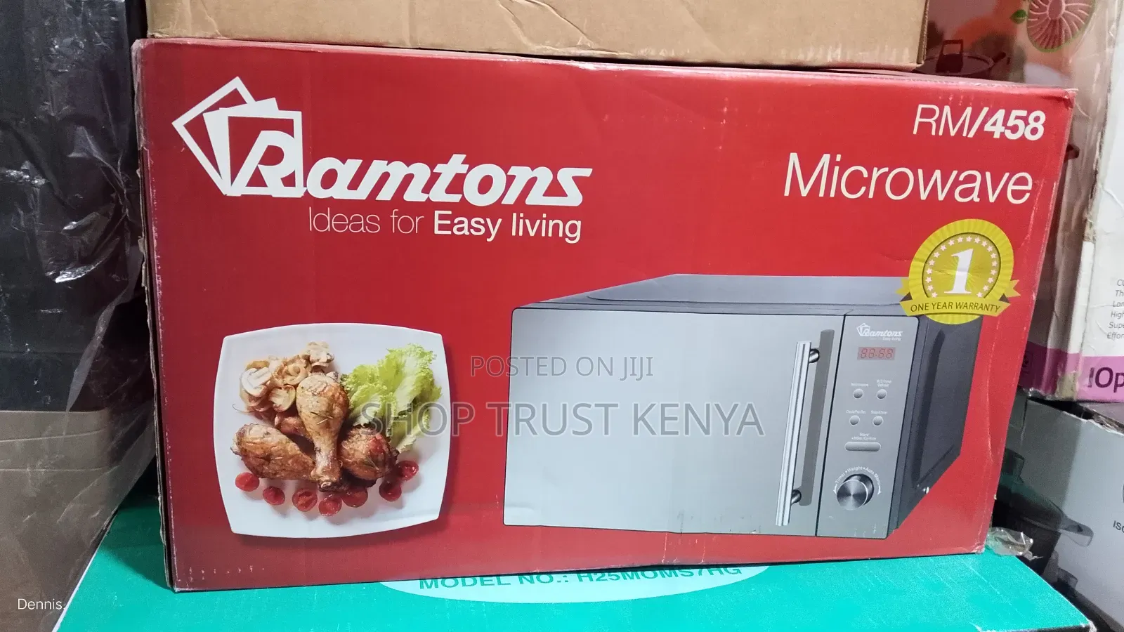 Ramtons Digital Microwave Oven 20l Rm/458