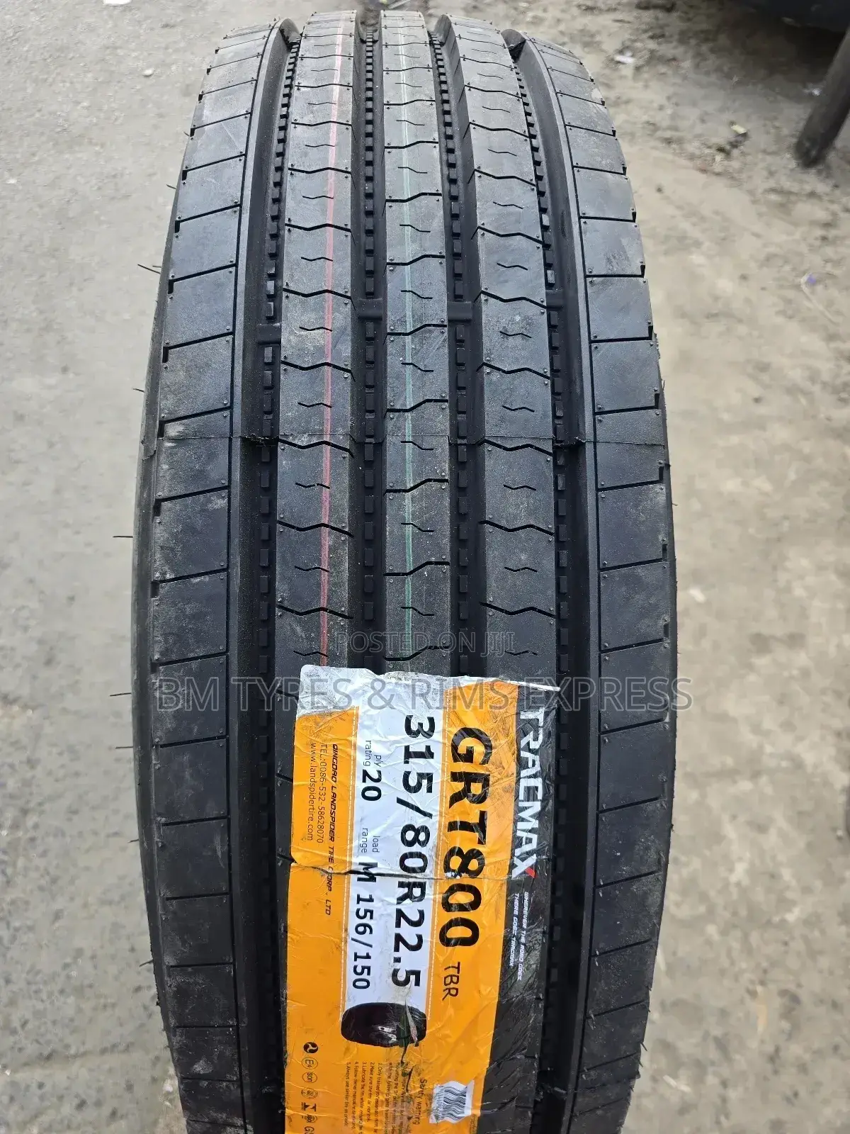 315 /80 R22. 5 Trackmax Tyres (Highway)
