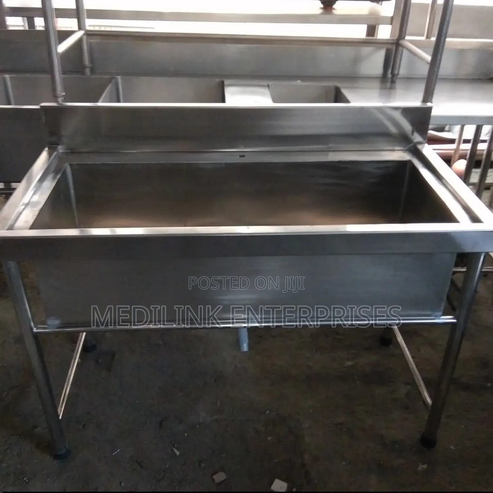 Stainless Steel Single Laundry