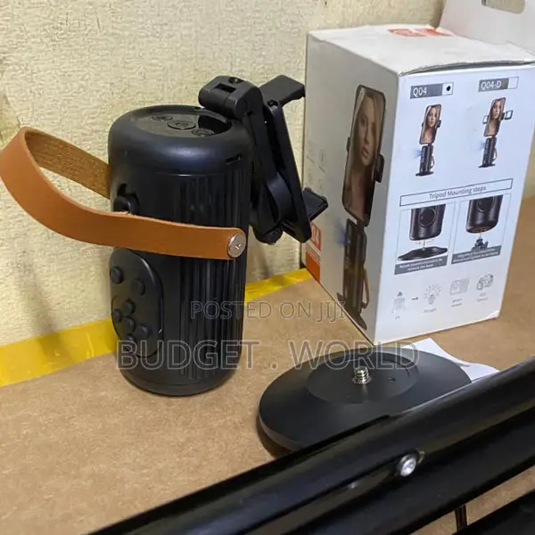 Selfie Stick Stand Auto Face Tracking With Fill Light and Remote