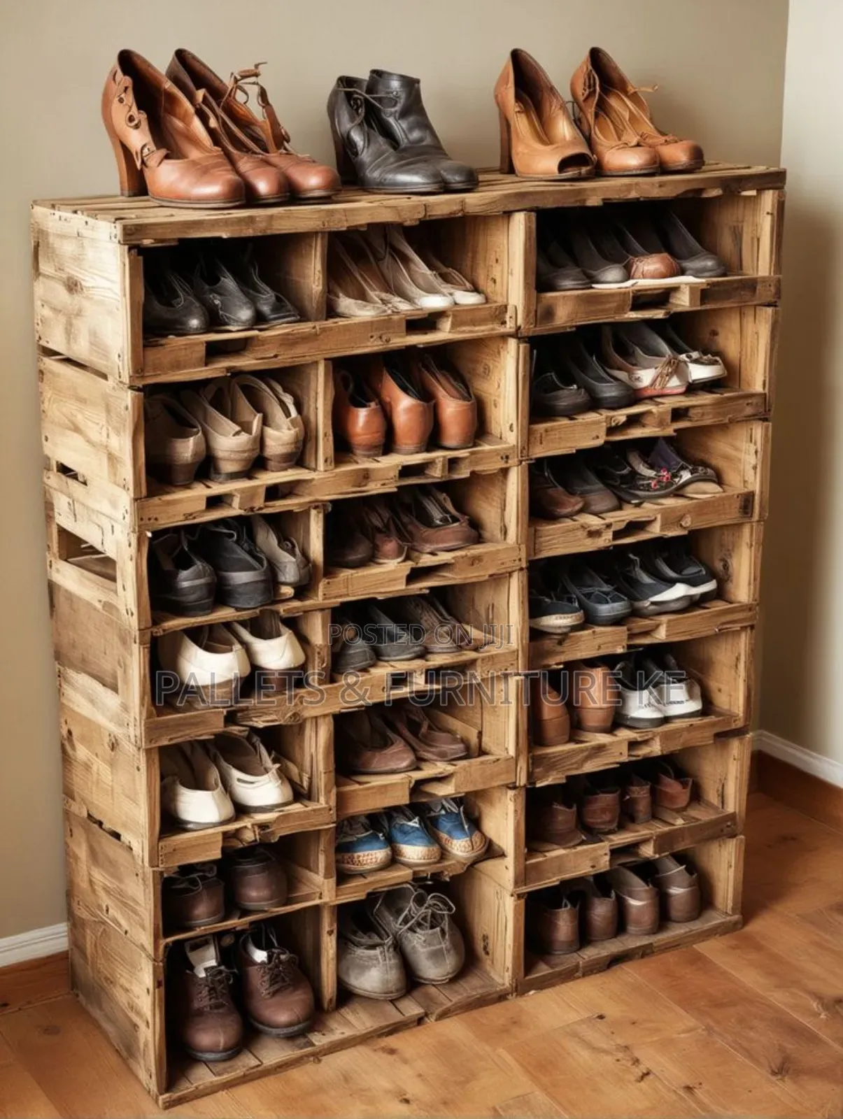 Crate Walk Shoe Rack 6