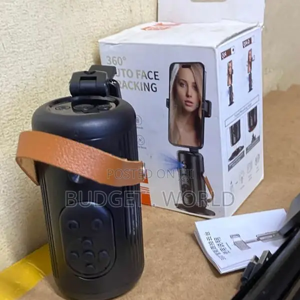 Dual Cold Ai Auto Face Gimbal 360° Auto Tracking Phone Holder Selfie