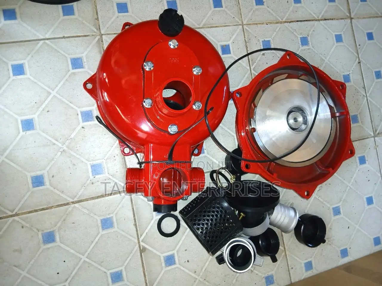 178f / 186f Diesel 2 Inch High Pressure Pump (Single Impeller)