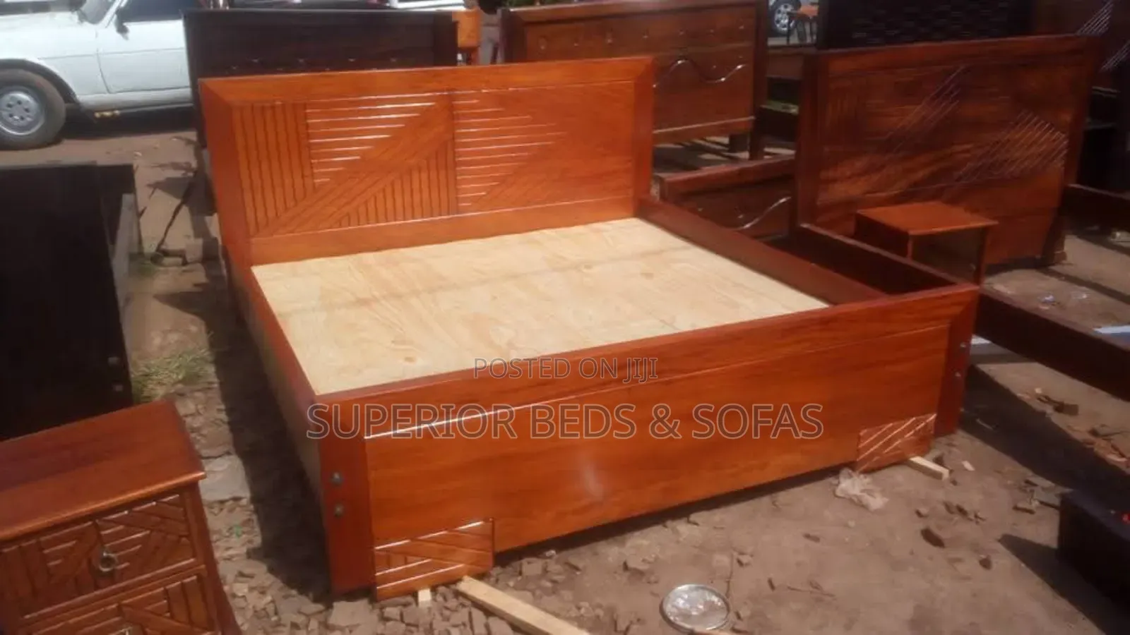Wooden Bed Frame (6 × 6)