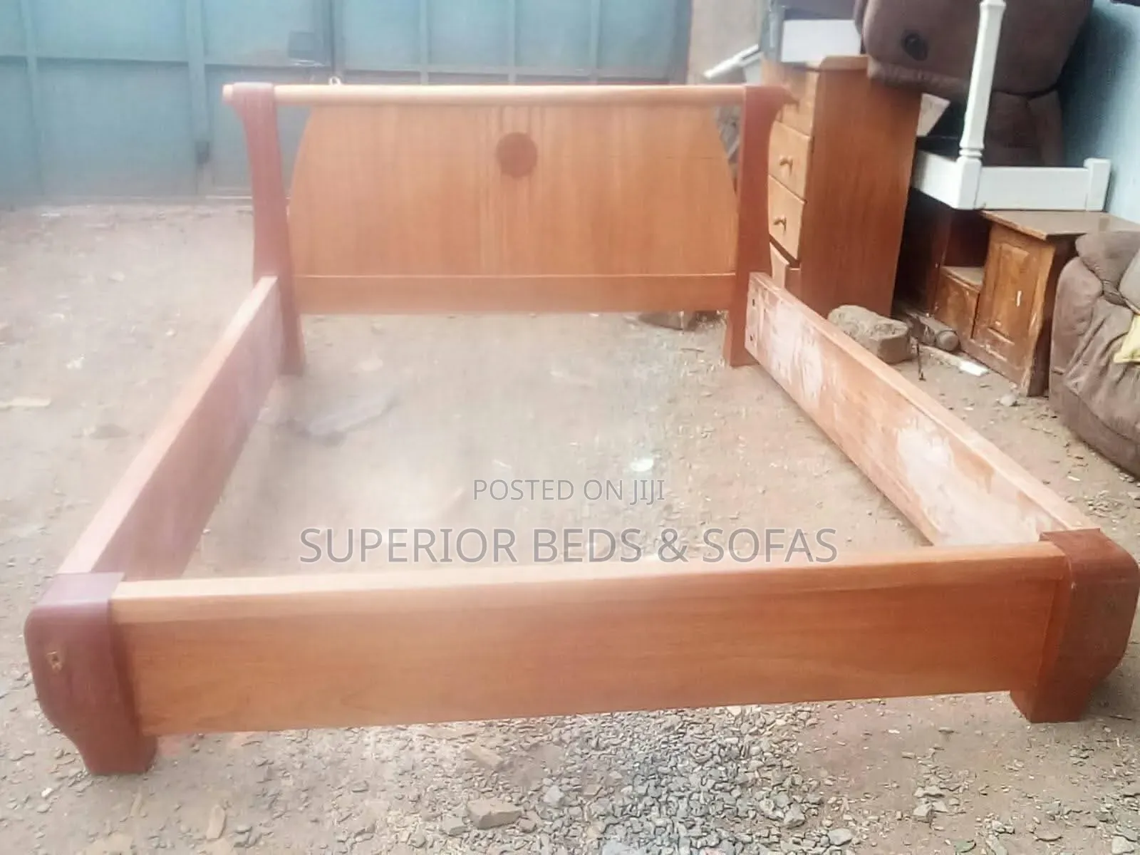 Solid Wooden Bed