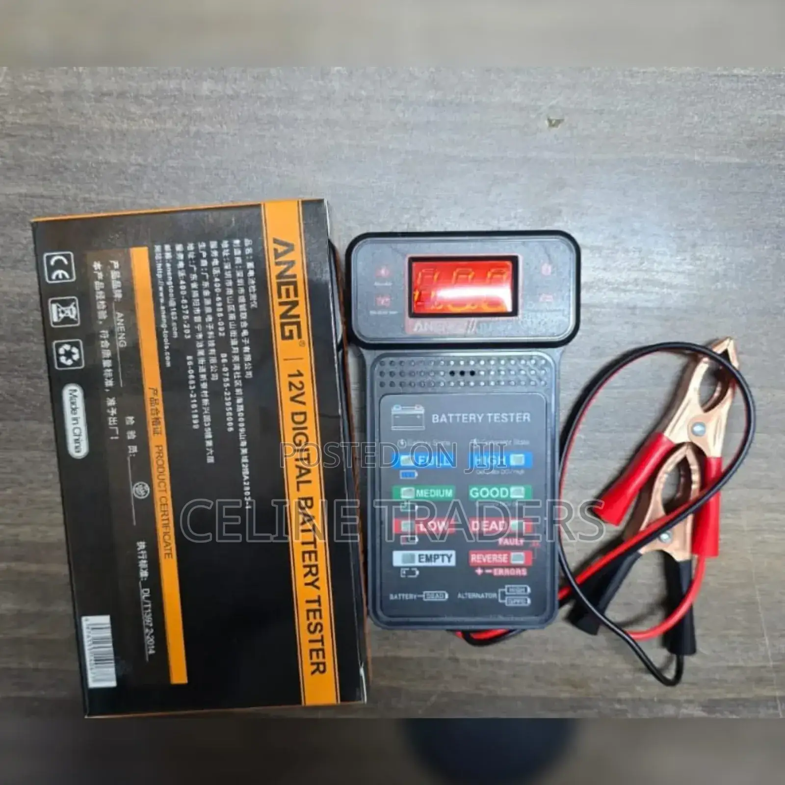 Aneng 12v Digital Battery Tester.