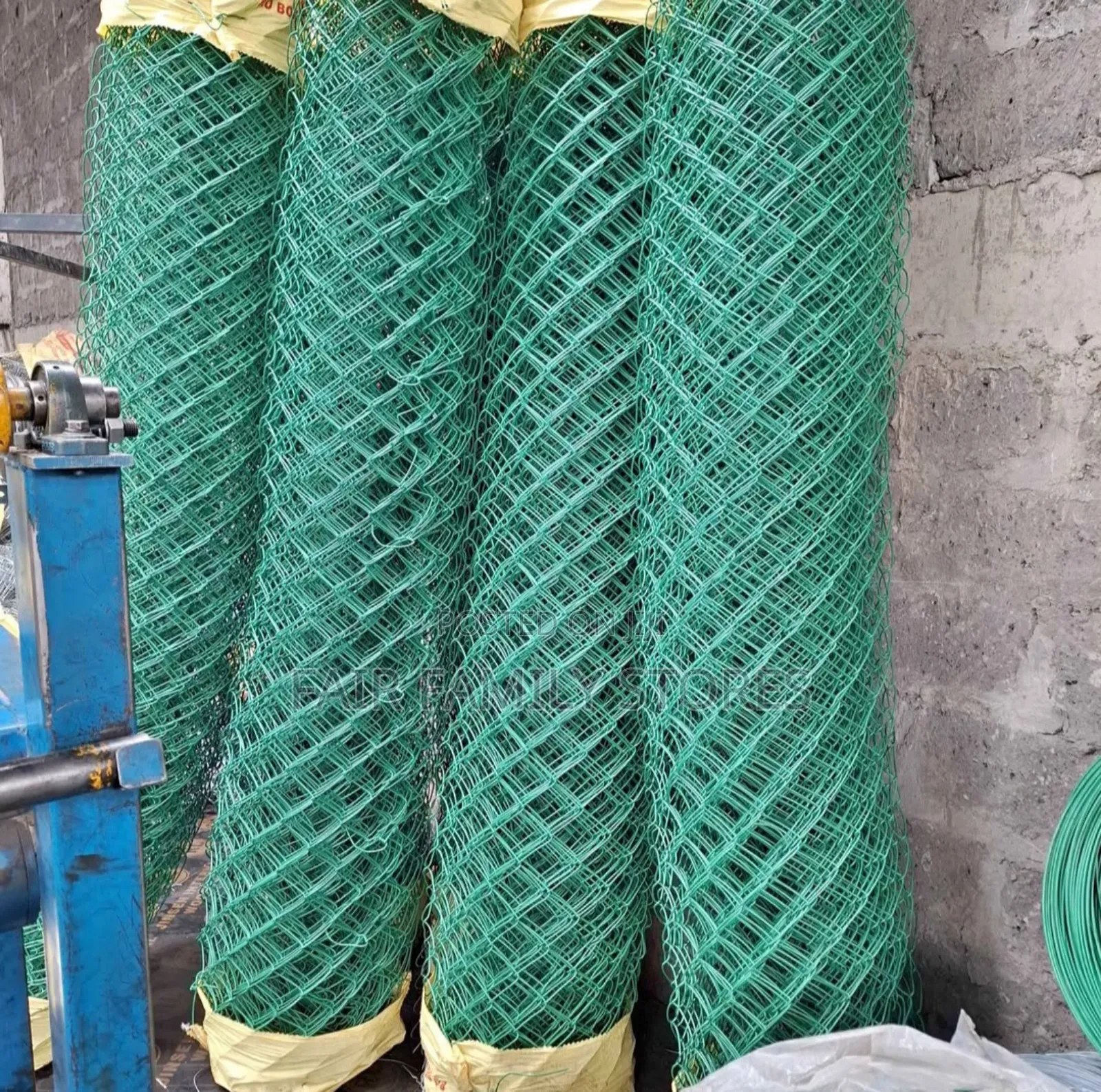 Pvc Coated Chainlink Fencing Wire 6ft * 18mtrs