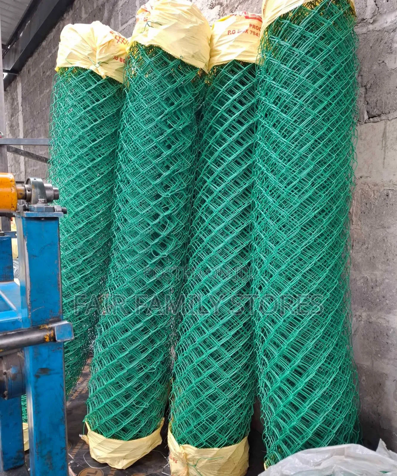 Pvc Coated Chainlink Fencing Wire 6ft * 18mtrs