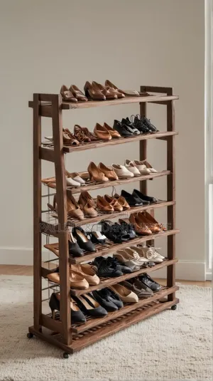 Home Wood Rack &6