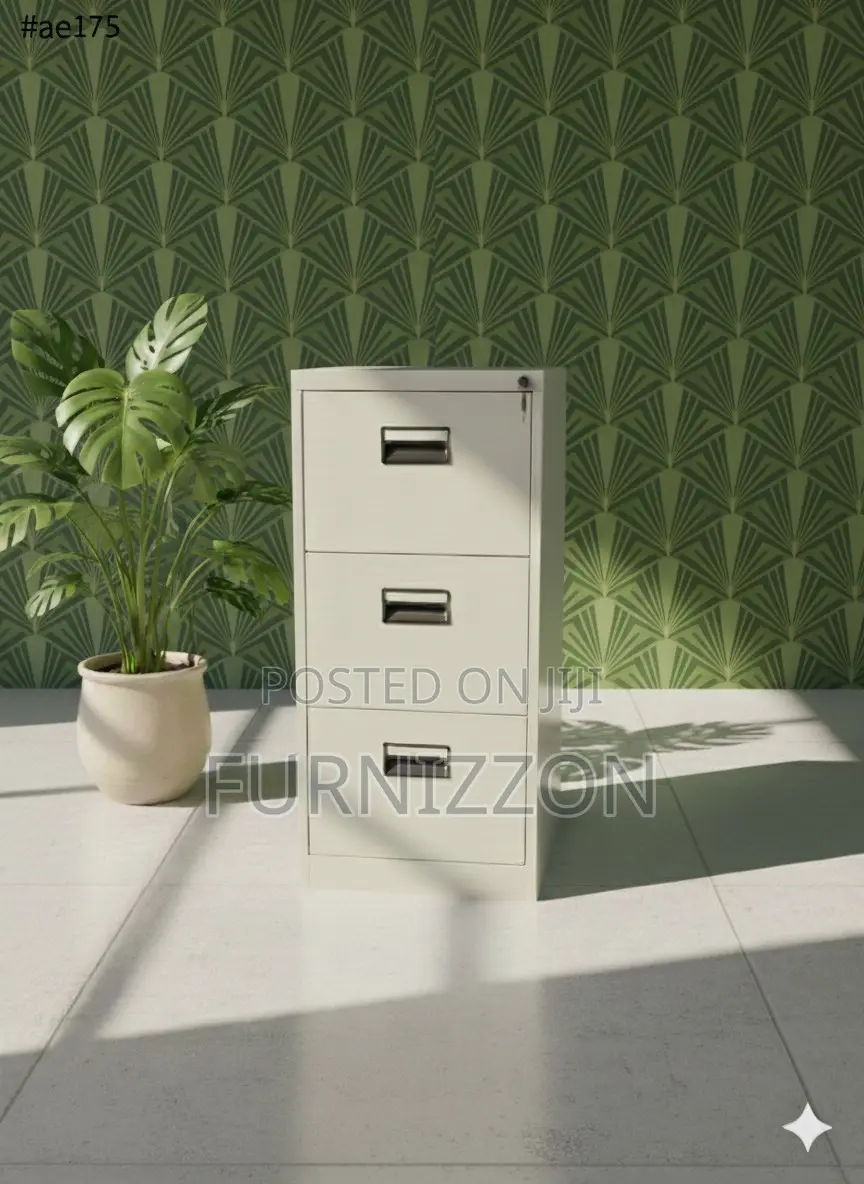 Reliable 3-Drawer Steel Office Cabinet