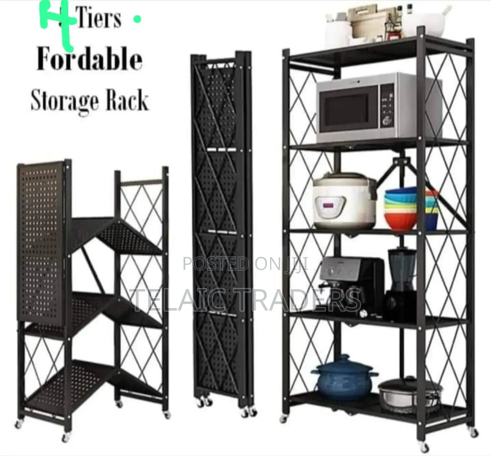 Foldable Storage Rack
4layer