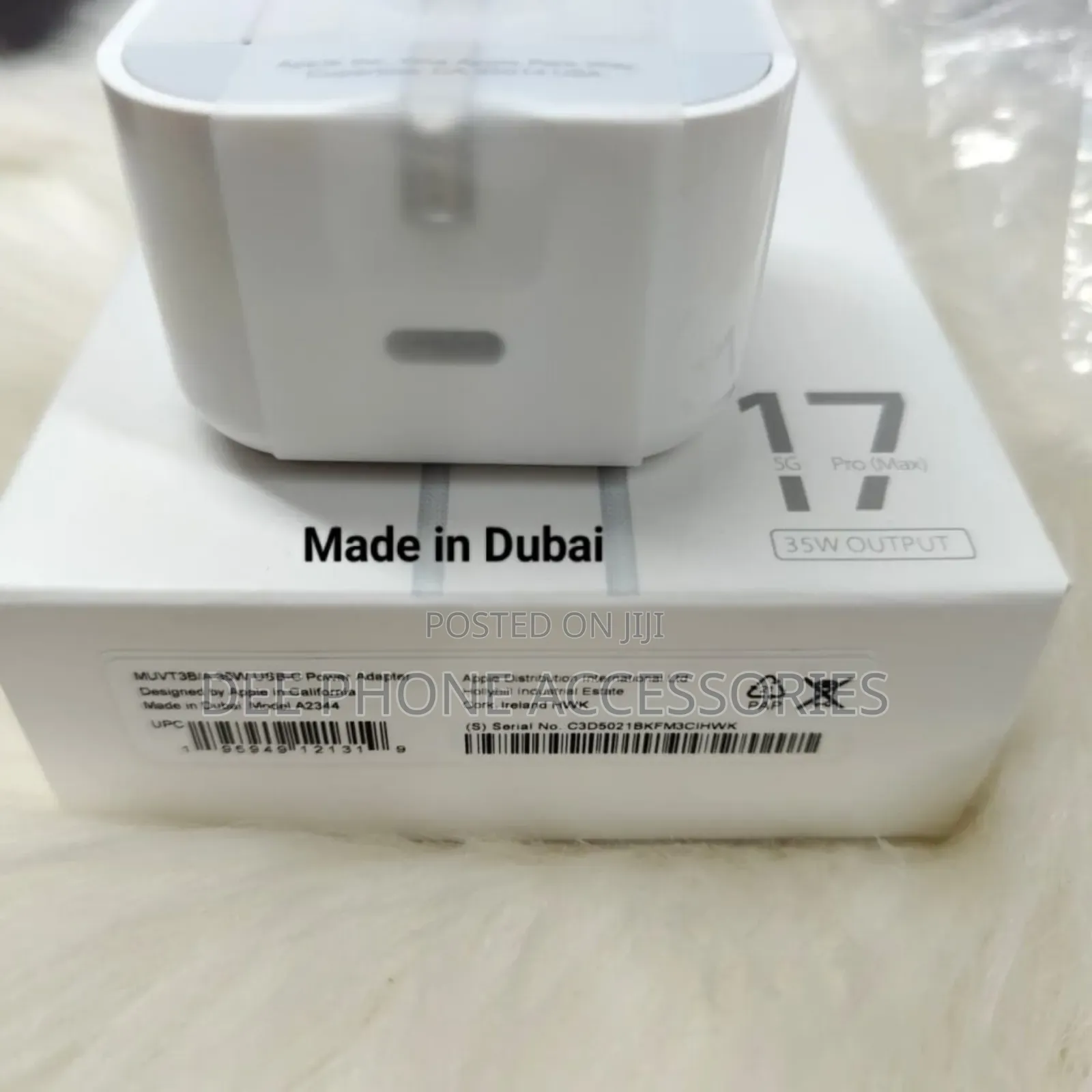 iPhone 17 Pro Max 35w Power Adapter