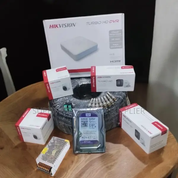 Hikvision 4 Turbo 1080p Hd CCTV System With Stunning Image Quality