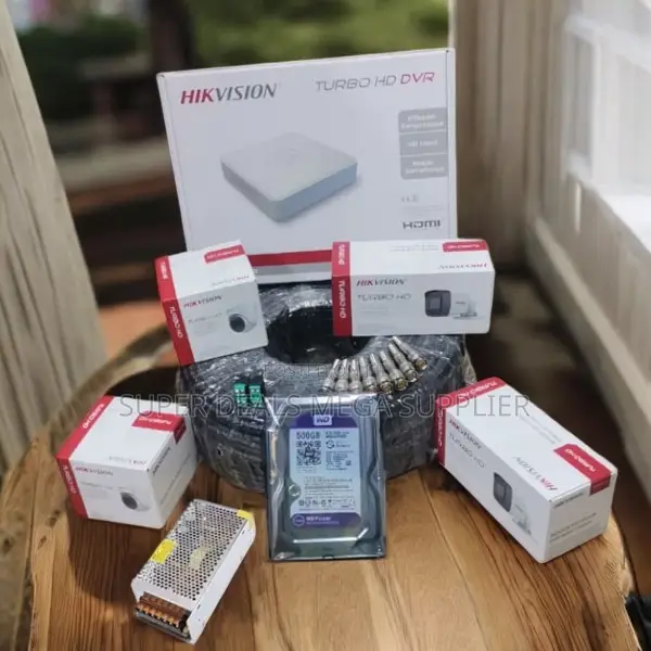 Hikvision 4 Turbo 1080p CCTV Camera System Kit With Remote Access